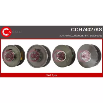 CASCO CCH74027KS - Groupe carter, turbocompresseur
