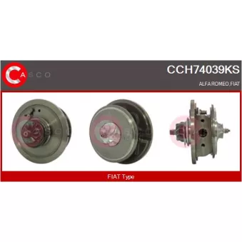 CASCO CCH74039KS - Groupe carter, turbocompresseur