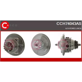 CASCO CCH74043AS - Groupe carter, turbocompresseur