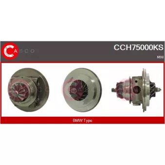 CASCO CCH75000KS - Groupe carter, turbocompresseur