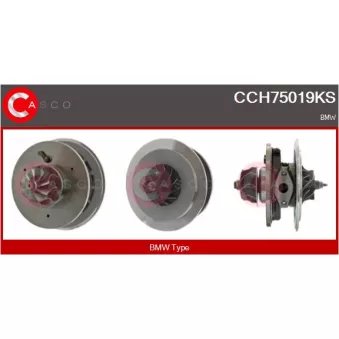 CASCO CCH75019KS - Groupe carter, turbocompresseur