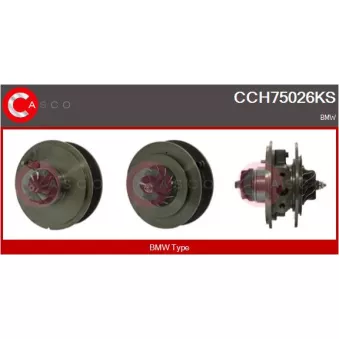 CASCO CCH75026KS - Groupe carter, turbocompresseur