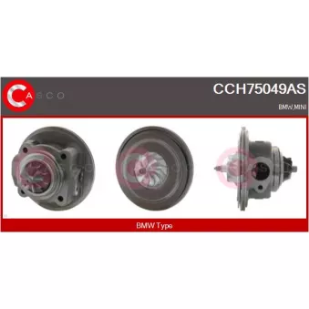 CASCO CCH75049AS - Groupe carter, turbocompresseur