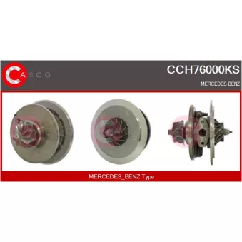 CASCO CCH76000KS - Groupe carter, turbocompresseur