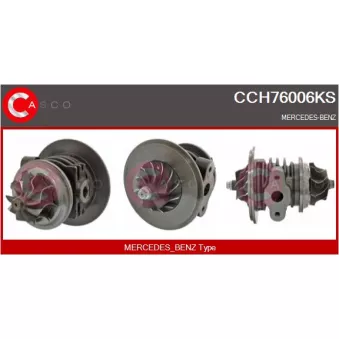 CASCO CCH76006KS - Groupe carter, turbocompresseur