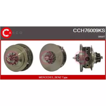 CASCO CCH76009KS - Groupe carter, turbocompresseur