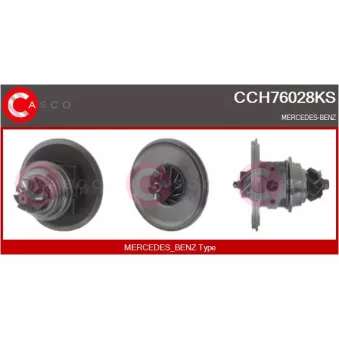 CASCO CCH76028KS - Groupe carter, turbocompresseur