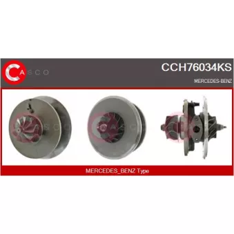 CASCO CCH76034KS - Groupe carter, turbocompresseur