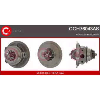 CASCO CCH76043AS - Groupe carter, turbocompresseur