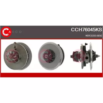 Groupe carter, turbocompresseur CASCO [CCH76045KS]