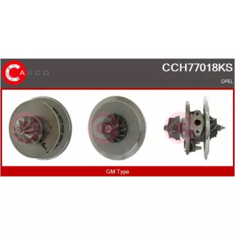 CASCO CCH77018KS - Groupe carter, turbocompresseur