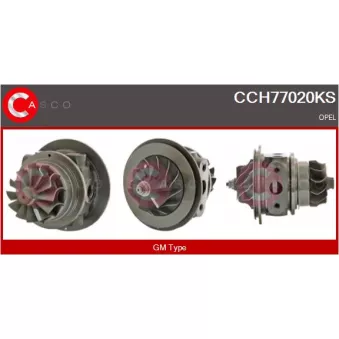 CASCO CCH77020KS - Groupe carter, turbocompresseur