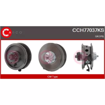 CASCO CCH77037KS - Groupe carter, turbocompresseur