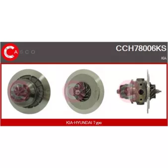 CASCO CCH78006KS - Groupe carter, turbocompresseur