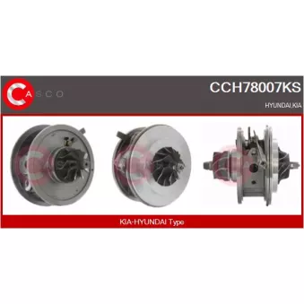 CASCO CCH78007KS - Groupe carter, turbocompresseur