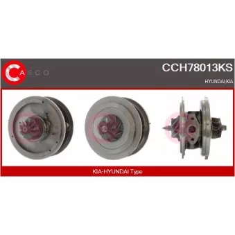 CASCO CCH78013KS - Groupe carter, turbocompresseur