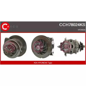 CASCO CCH78024KS - Groupe carter, turbocompresseur