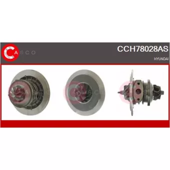CASCO CCH78028AS - Groupe carter, turbocompresseur