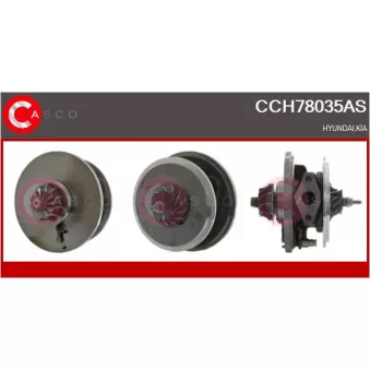 CASCO CCH78035AS - Groupe carter, turbocompresseur