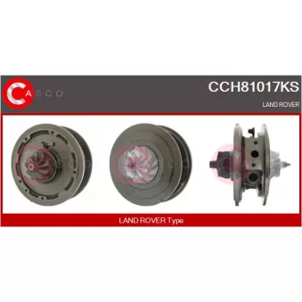 CASCO CCH81017KS - Groupe carter, turbocompresseur