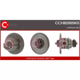CASCO CCH82005KS - Groupe carter, turbocompresseur