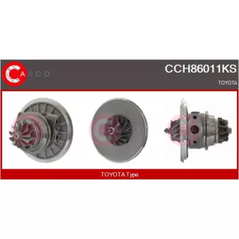 CASCO CCH86011KS - Groupe carter, turbocompresseur