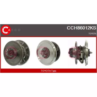CASCO CCH86012KS - Groupe carter, turbocompresseur