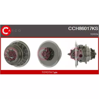 CASCO CCH86017KS - Groupe carter, turbocompresseur