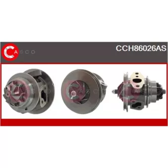 CASCO CCH86026AS - Groupe carter, turbocompresseur