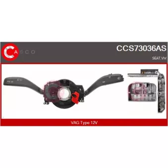 CASCO CCS73036AS - Commutateur de colonne de direction