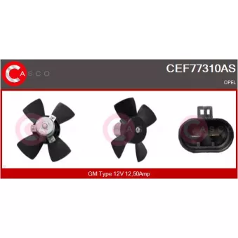 CASCO CEF77310AS - Ventilateur, refroidissement du moteur