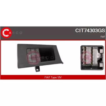 Elément de réglage, réglage de la portée des phares CASCO [CIT74303GS]