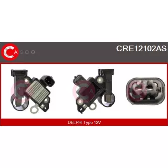 Régulateur d'alternateur CASCO [CRE12102AS]