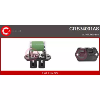 Résistance du ventilateur de radiateur CASCO CRS74001AS