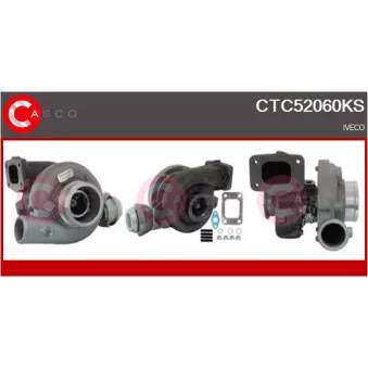CASCO CTC52060KS - Turbocompresseur, suralimentation