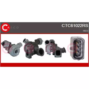 CASCO CTC61022RS - Turbocompresseur, suralimentation