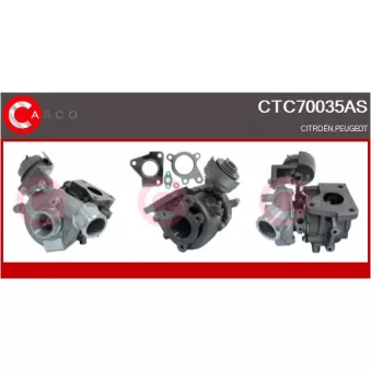 CASCO CTC70035AS - Turbocompresseur, suralimentation