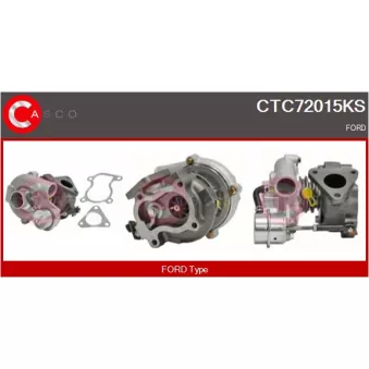 CASCO CTC72015KS - Turbocompresseur, suralimentation