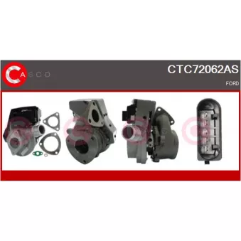 CASCO CTC72062AS - Turbocompresseur, suralimentation