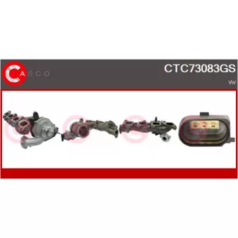 CASCO CTC73083GS - Turbocompresseur, suralimentation