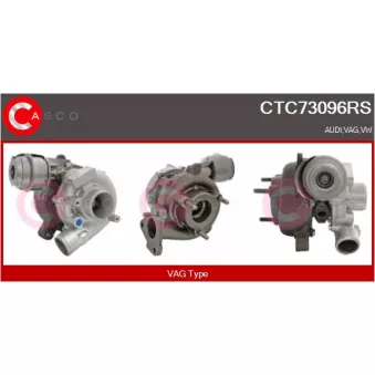 CASCO CTC73096RS - Turbocompresseur, suralimentation