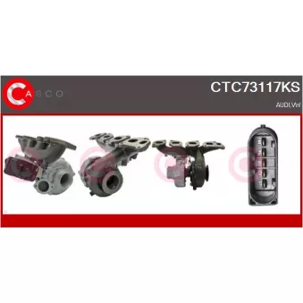 CASCO CTC73117KS - Turbocompresseur, suralimentation