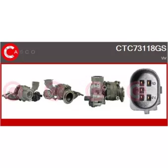 CASCO CTC73118GS - Turbocompresseur, suralimentation