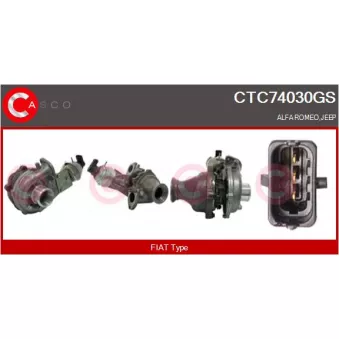 CASCO CTC74030GS - Turbocompresseur, suralimentation