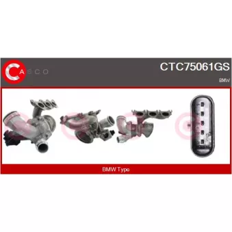 CASCO CTC75061GS - Turbocompresseur, suralimentation