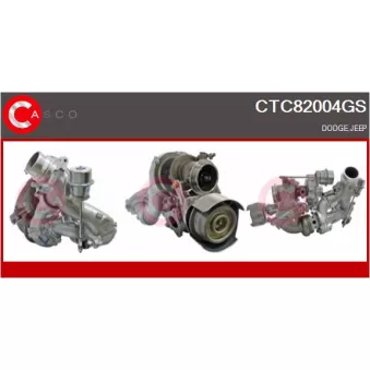 Turbocompresseur, suralimentation CASCO [CTC82004GS]