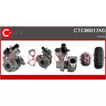 CASCO CTC86017AS - Turbocompresseur, suralimentation