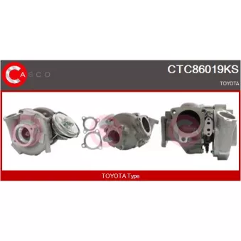CASCO CTC86019KS - Turbocompresseur, suralimentation