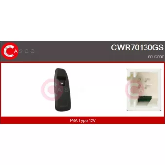 Interrupteur, lève-vitre CASCO [CWR70130GS]