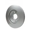 HELLA PAGID 8DD 355 112-981 - Jeu de 2 disques de frein avant